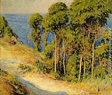 Joseph Rodefer de Camp Trees Along the Coast painting